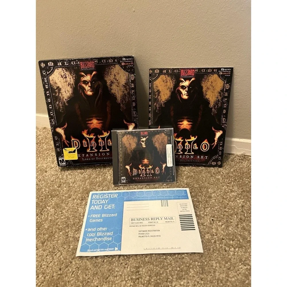 Diablo II Expansion Set: Lord of Destruction Small Box (Windows/Mac, 2000 CD/rom